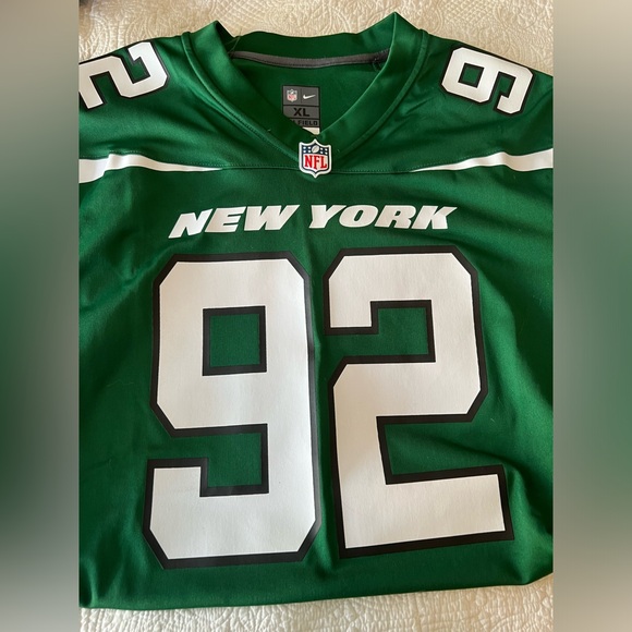 Officially Licensed On Field Jersey Leonard Williams New York Jets #92 sz: XL - Picture 10 of 10